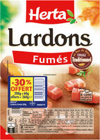 HERTA Lardons Fumées 200g +30% OFFERT -260g