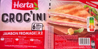 Croc’ini - Jambon fromage
