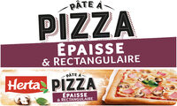 HERTA Pâte à Pizza Epaisse et Rectangulaire 540g