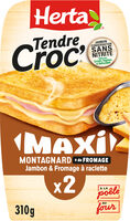 HERTA Croque-Monsieur Maxi montagnard CSN x2 310G