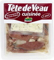 Tête de veau cuisinée avec sauce gribiche