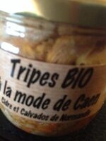 Tripes bio à la mode Caen