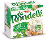 RONDELE AIL DE GARONNE & FINES HERBES MAXI FORMAT 200g