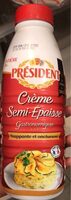 Crème entière semi-épaisse