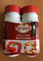 Crème Semi -Epaisse Gastronomique