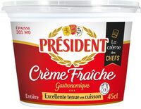 Crème fraîche gastronomique