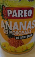 Ananas en morceaux préservés