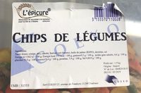 Chips de légumes