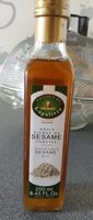 Huile vierge de sésame toastée