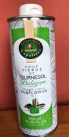 Huile vierge de tournesol biologique