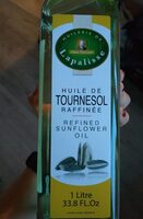 Huile tournesol raffinée