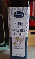 Huile de pekns de raisin