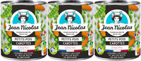 Tripack 1/4ofx3 petits pois extra fins carottes etuvee