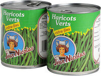 Haricots Verts Jean Nicolas, Extra Fins 2x440g