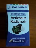 Artichaut Radis Noir Bien être du foie