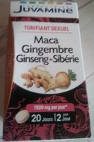 Maca gingembre, ginseng-Sibérie