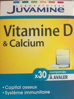 Juvamine Vitamine D & Calcium