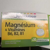 Magnésium et vitamines B6, B2, B1