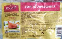 Confit de canard congelé