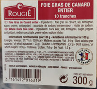 Foie gras de canard entier
