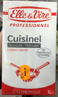 Cuisinel sauces "minute" liaison rapide économique