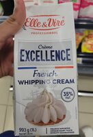 Elle & Vire Uht Excellence Whipping Cream