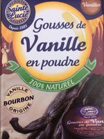 Gousses de vanille en poudre