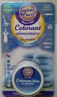Colorant Alimentaire en Poudre Bleu