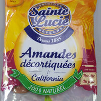 Amandes California Décortiquées