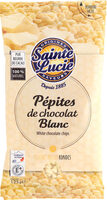 Pepites De Chocolat Blanc Pur Beurre De Cacao
