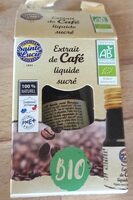 Extrait de café liquide sucré