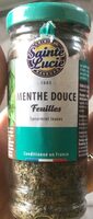 Menthe douce feuilles coupées