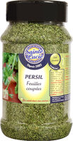 Persil feuilles coupées