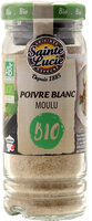 Poivre blanc moulu BIO