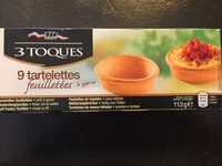 Tartelettes Feuilletees LS 3 Toques X 9 99G