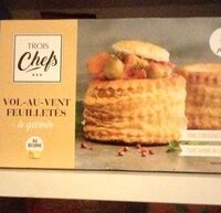 4 vol-au-vent feuilletés à garnir
