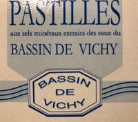 Pastilles aux sels minéreaux extraits des eaux de Vichy