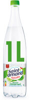 St Amand Eau Minérale Naturelle pétillante aromatisée CITRON VERT 1L