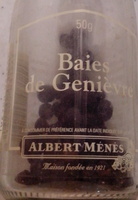 Baies de genièvre