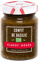 BIO Confit de Basilic