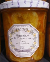 Marmelade de clémentine corse en tranches