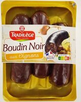Boudin noir aux oignons