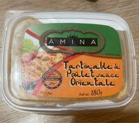 Tartinads de poulet orientale