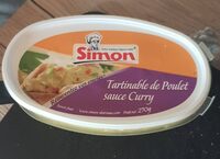 Tartinable de Poulet sauce curry