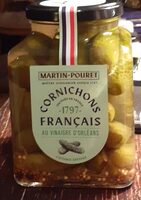 Cornichons frais du Val de Loire au vinaigre d'Orléans