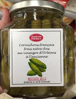 Cornichons Français extra-fins au vinaigre d'Orléans