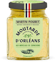 Moutarde aux morceaux de cornichons