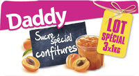 Daddy confidelice special confiture lot 3x1kg