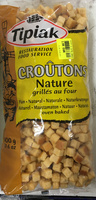 Croûtons nature grillés au four