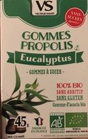 Gommes propolis eucalyptus
